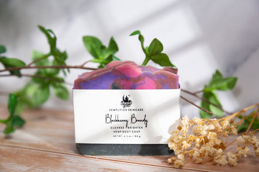 Blackberry Brandy Hemp Bar Soap