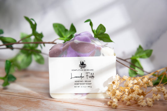 Lavender Fields Hemp Body Soap