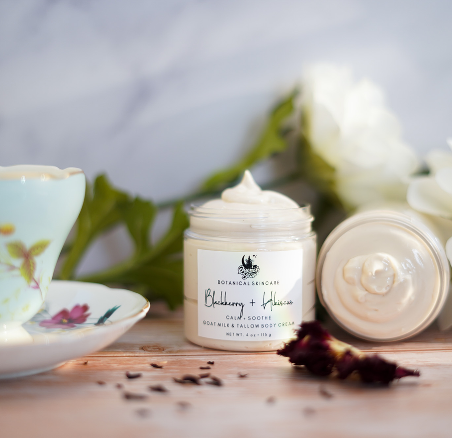 Tallow & Goat Milk Silk Body Cream | tallow + goat milk + silk proteins