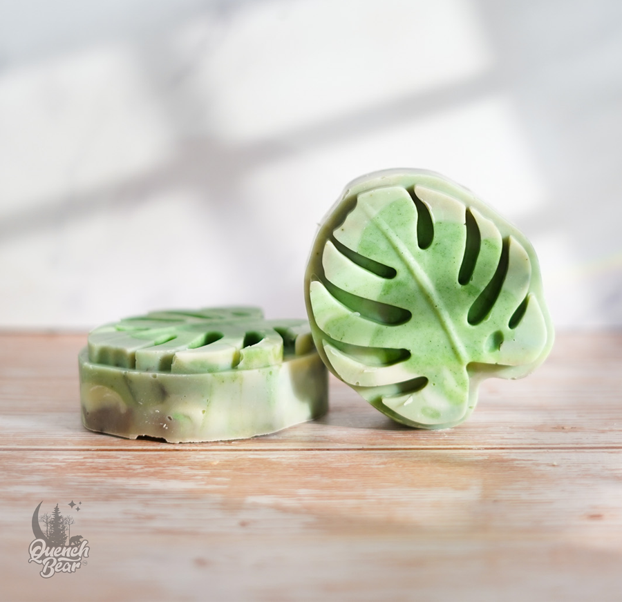 Nettle Leaf-Infused Botanical Soap | nettle leaf + pine + lavender | FREE SHIPPING (USA ONLY)