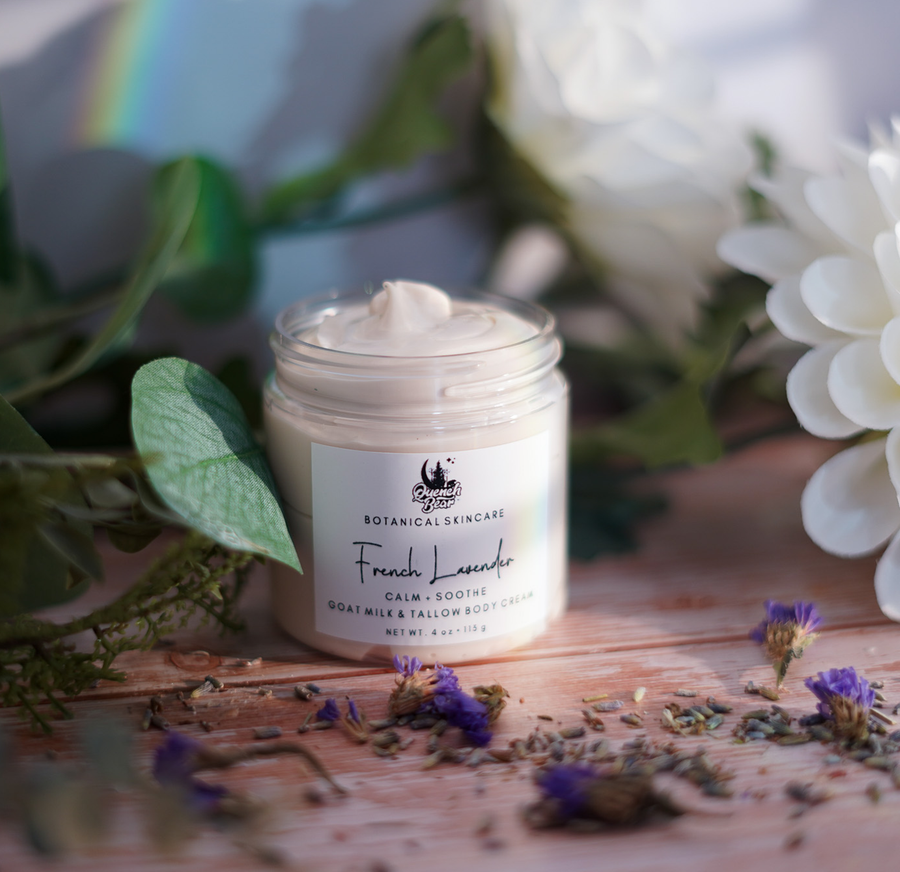 Tallow & Goat Milk Silk Body Cream | tallow + goat milk + silk proteins