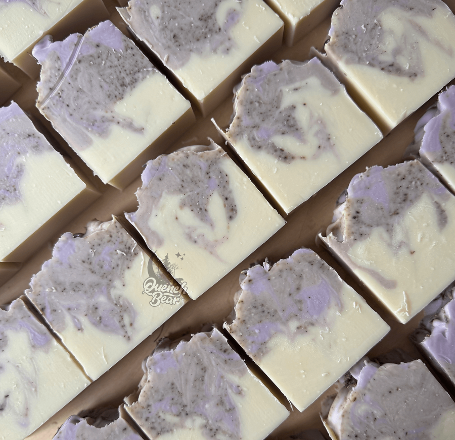 French Lavender Botanical Soap | lavender + alkanet + Brazilian clay