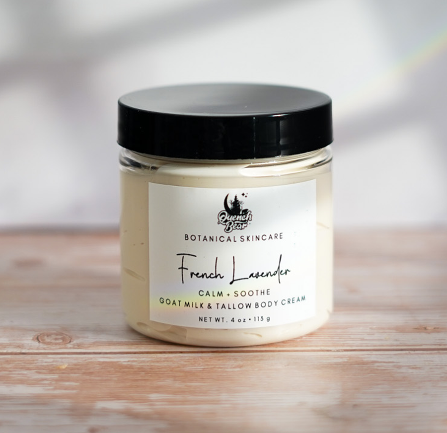 Tallow & Goat Milk Silk Body Cream | tallow + goat milk + silk proteins