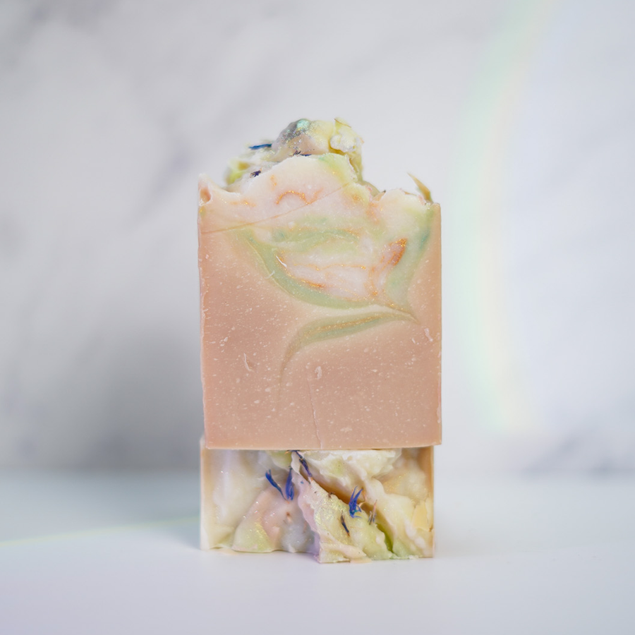 green apple & clove body soap | shea butter • hemp oil • tallow