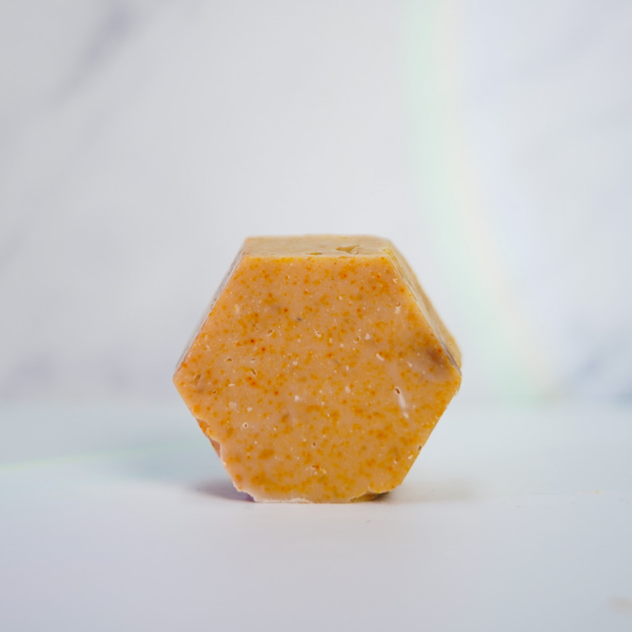 lavender & oatmeal body soap | lavender • colloidal oats • annatto seed