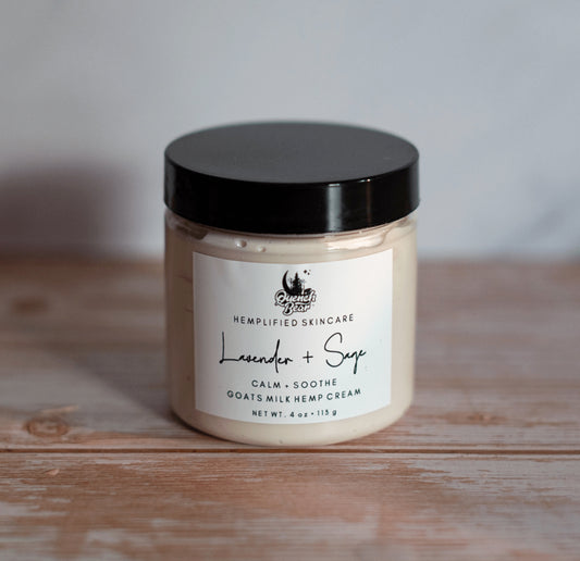 Lavender Sage Goat Milk Body Cream