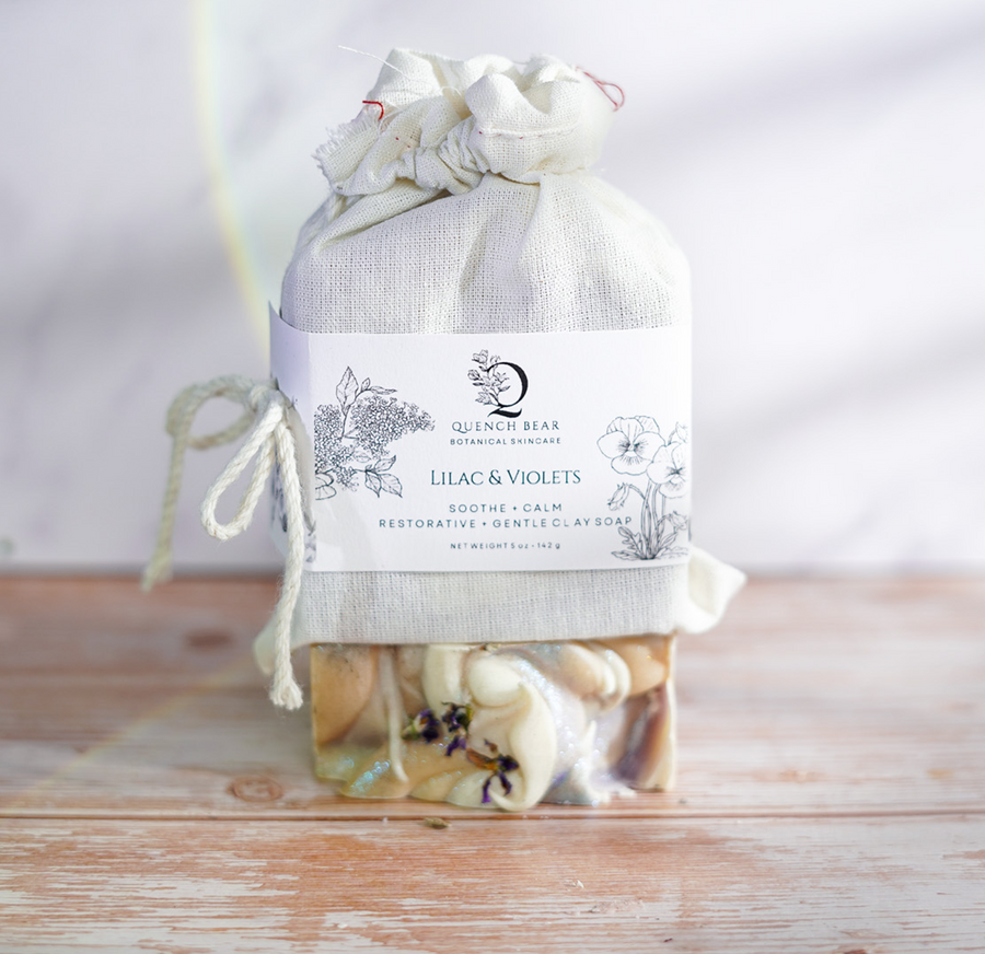 Lilac & Violets Gentle + Restorative Soap | FREE SHIPPING