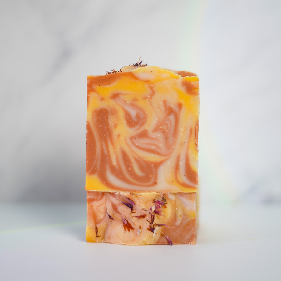 orange blossom body soap | citrus oils • madder root • annatto seed