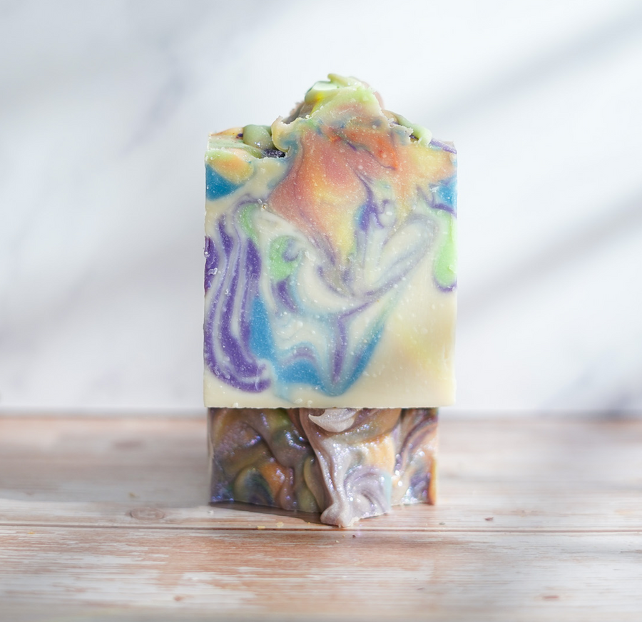Peach & Grapefruit Rainbow Soap | FREE SHIPPING
