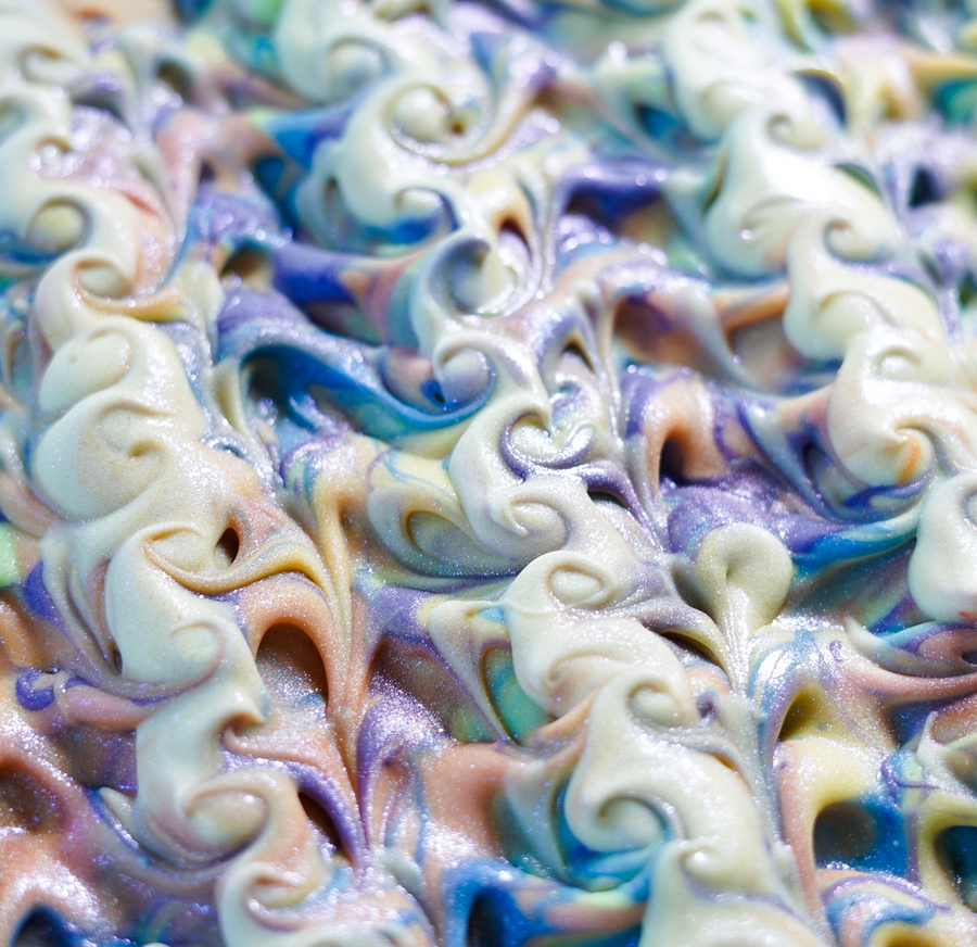 Peach & Grapefruit Rainbow Soap | FREE SHIPPING