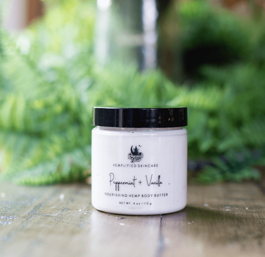 Peppermint Vanilla Hemp Body Butter