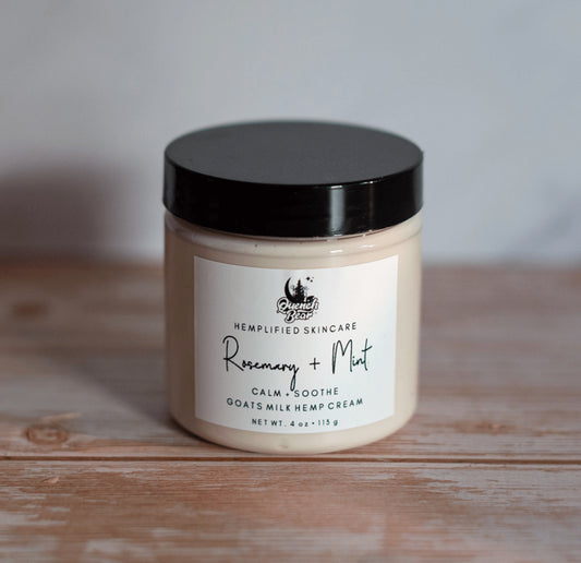 Rosemary Mint Goat Milk Body Cream