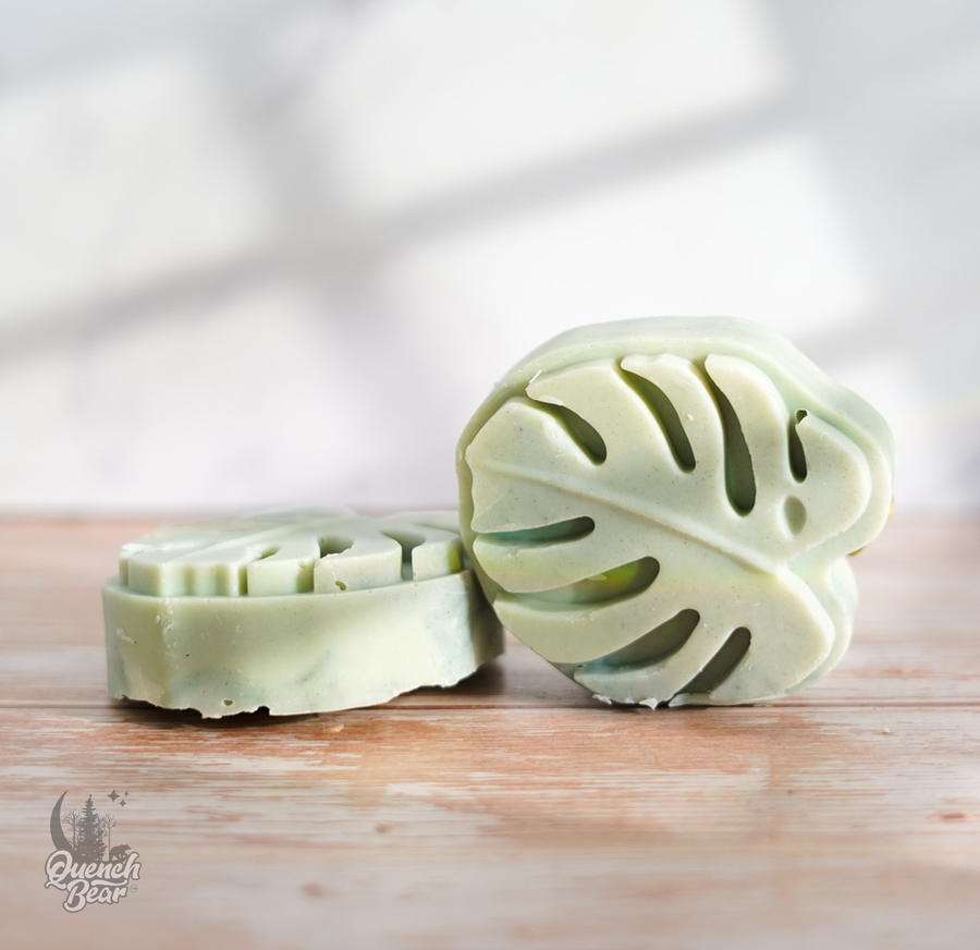 Rosemary Mint Botanical Soap | rosemary + peppermint + spirullina