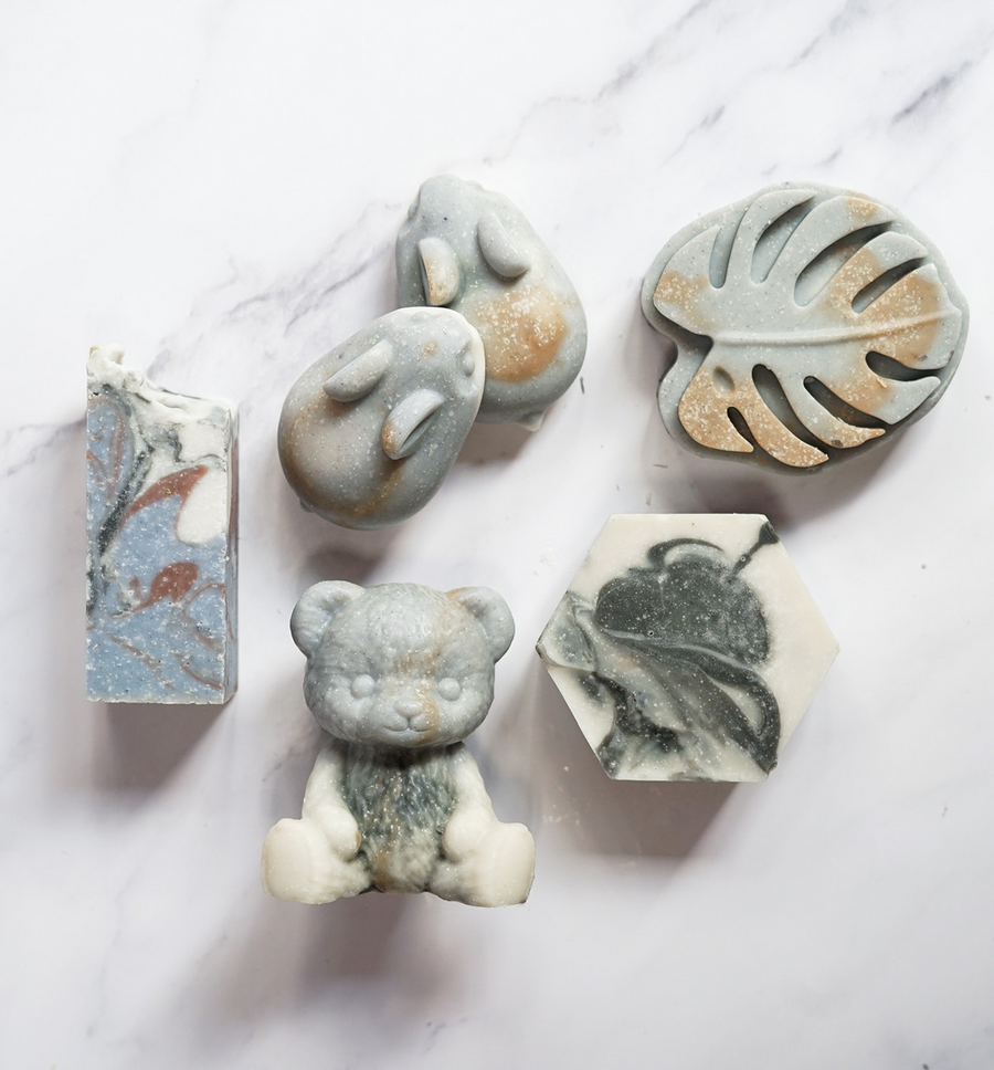 sea salt & jasmine body soap | sea salt • kelp • sea clay