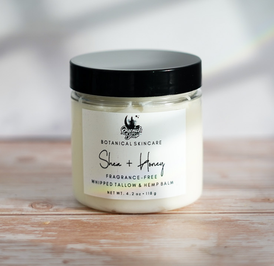 Whipped Tallow & Honey Botanical Balm | tallow + honey + shea butter