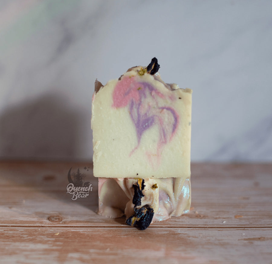 Butterfly Pea Floral Botanical Soap | butterfly pea + jasmine + ylang ylang