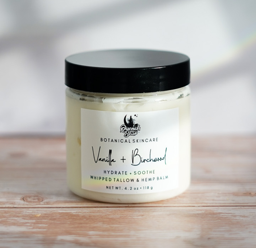 Whipped Tallow & Honey Botanical Balm | tallow + honey + shea butter