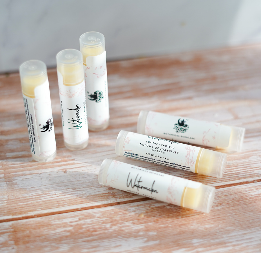 Candelilla Lip Balm | tallow + cocoa butter + blueberry oil