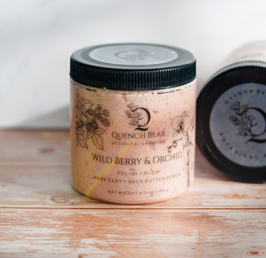 Wild Berry & Orchid Moisturizing Whipped Sugar Scrub | limited edition
