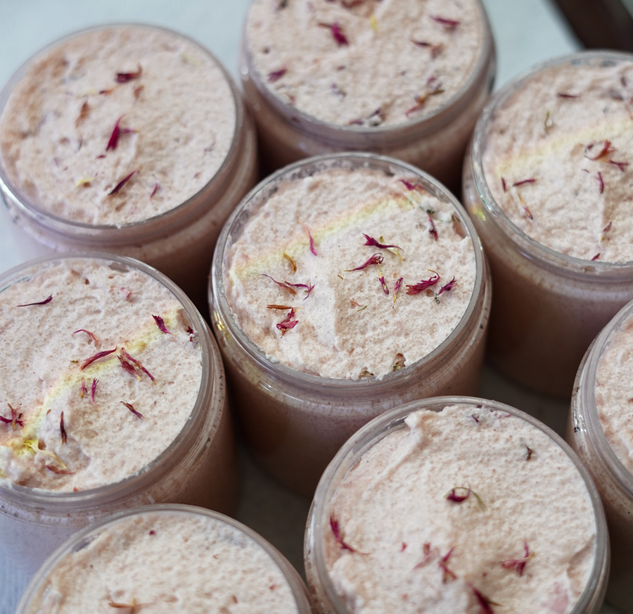 Wild Berry & Orchid Moisturizing Whipped Sugar Scrub | limited edition